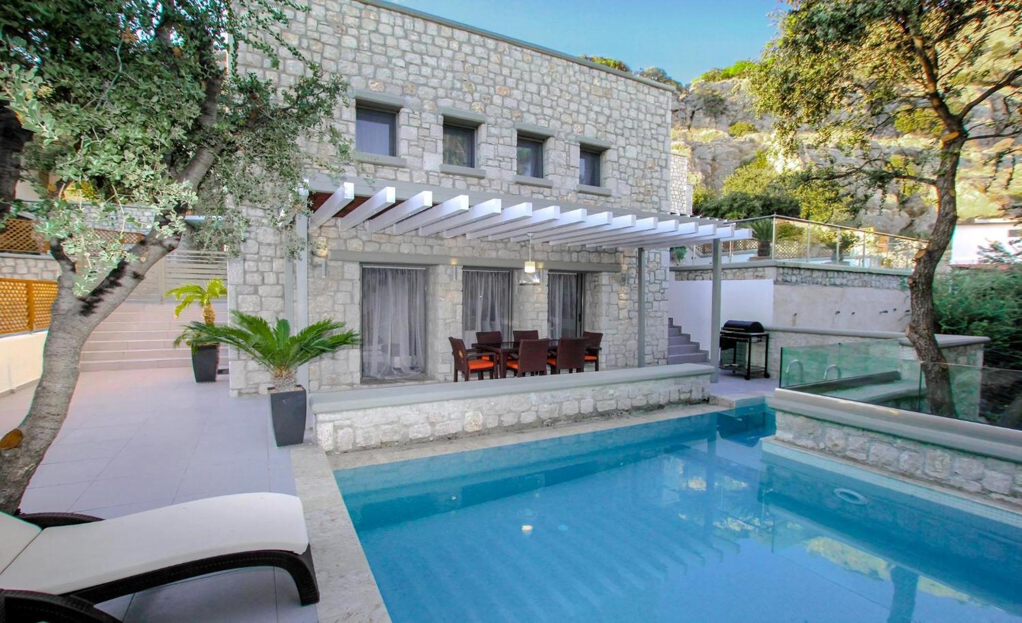 Executive Rhodes Villa Villa Barbie 2 Bedroom with Sea Views Pefkos Pefki Exterior foto