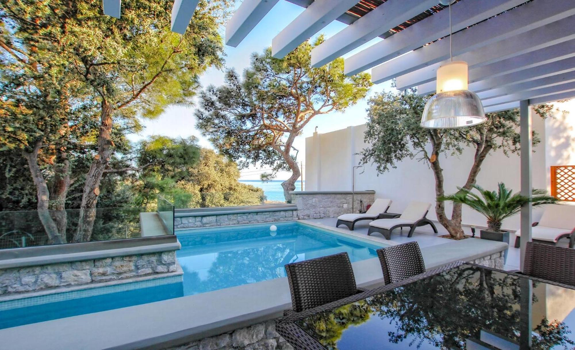 Executive Rhodes Villa Villa Barbie 2 Bedroom with Sea Views Pefkos Pefki Exterior foto